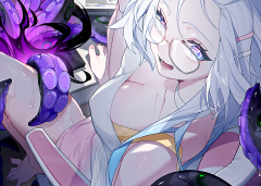 Baca Manhua Turning Into A Tentacle Monster, Made Me Crazier